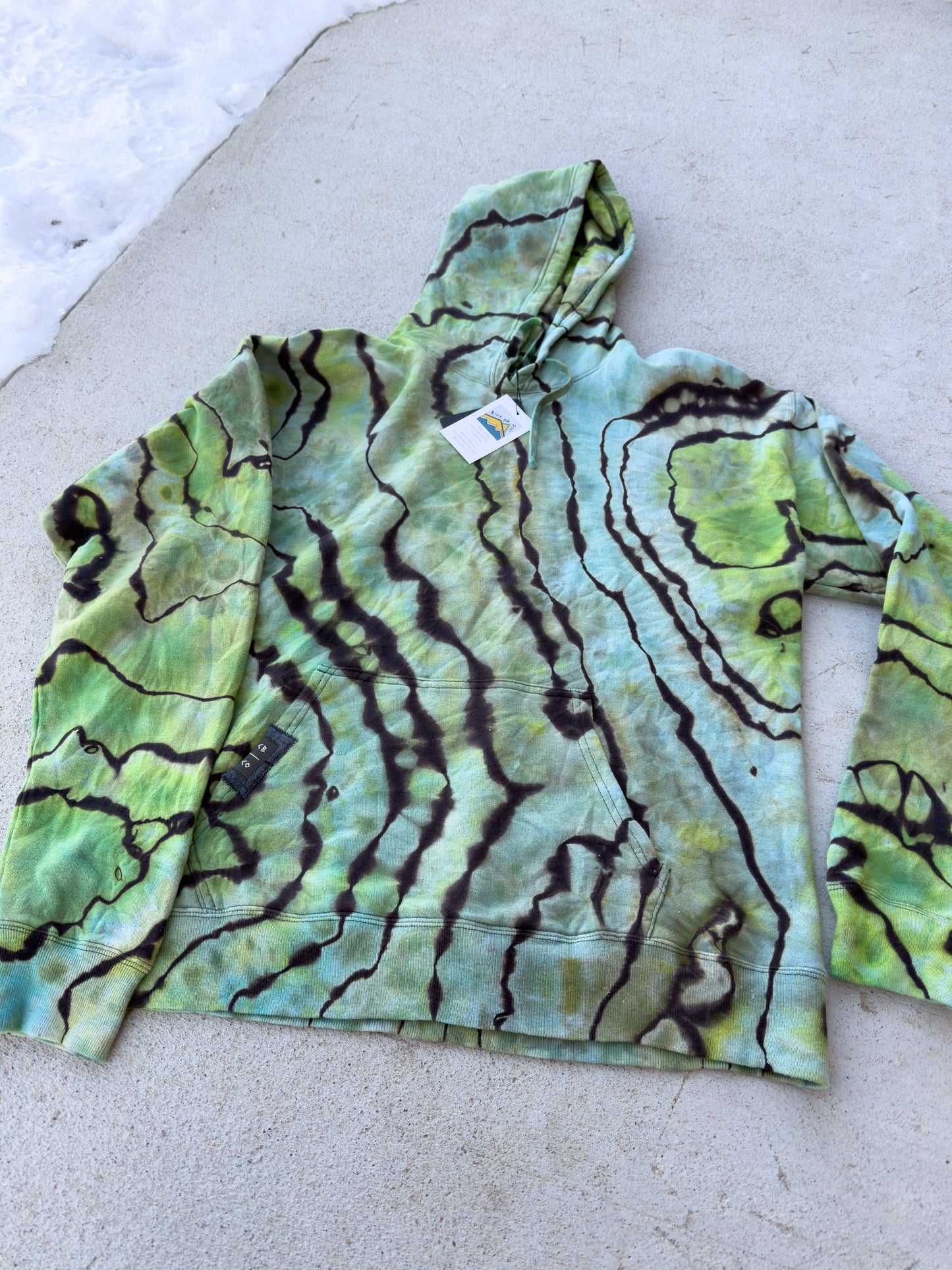 Large Emerald Lake Hoodie