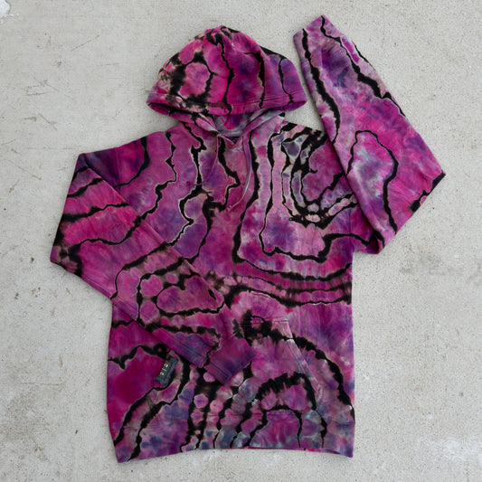 Small Black Rose Hoodie