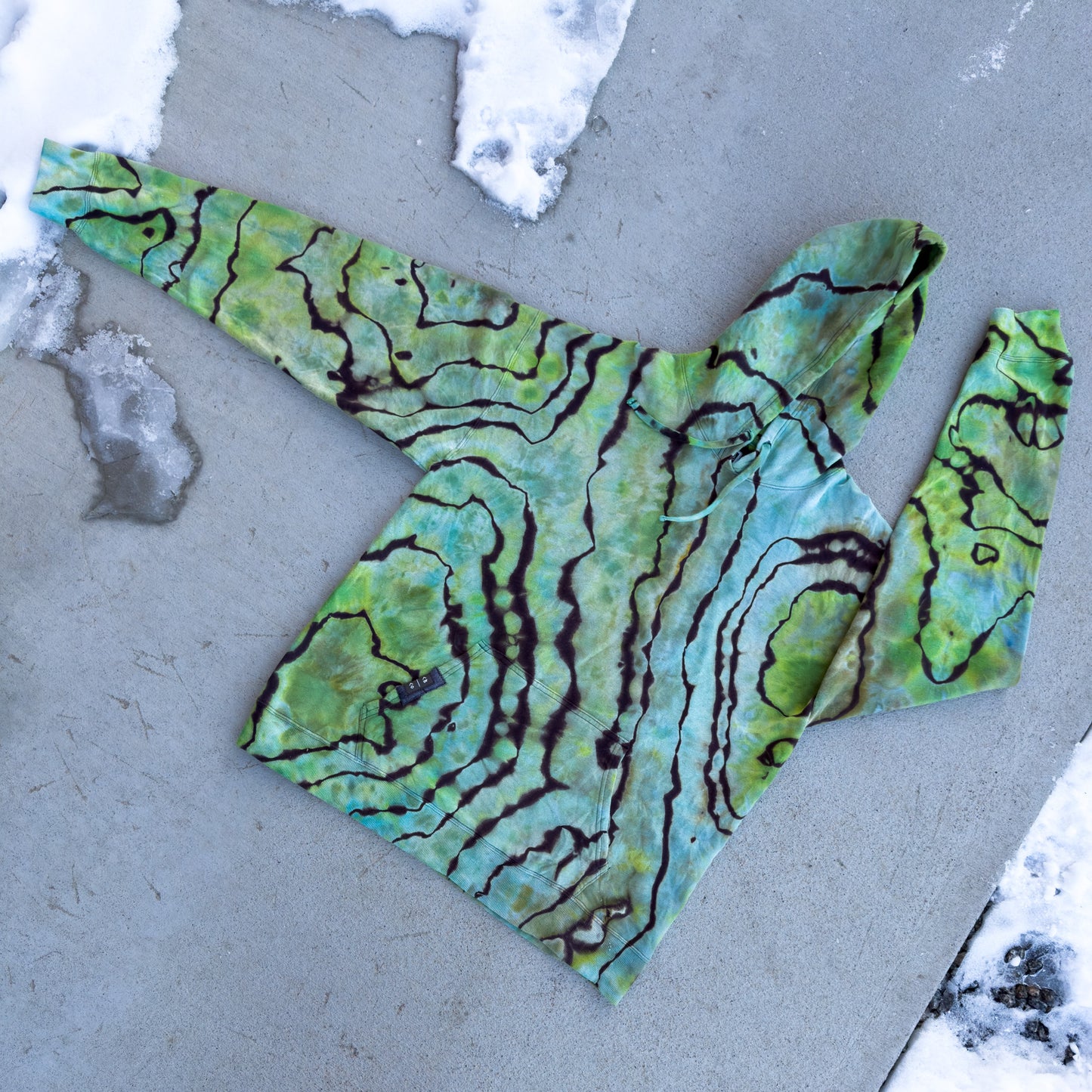 Large Emerald Lake Hoodie